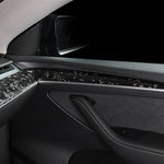 Ekte karbonfiber - Deksler til dørpaneler for Model 3 2021-2023/Model Y 2021-2024