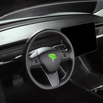 Ekte karbonfiber - Deksel til dashbord for Model 3 2021-2023/Model Y 2021-2024
