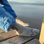 Varmesokker GRÅ | Casual 2.0 | Oppladbar