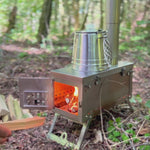 Sammenleggbar Vedovn i Titan | 998g | Stove S