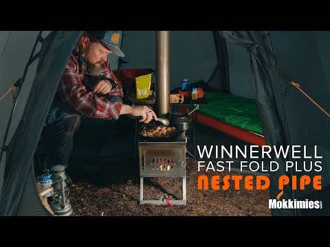 Sammenleggbar Vedovn i Titan | 2,8kg | Stove M